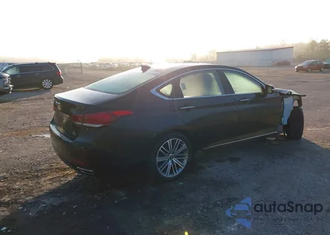 2018 Genesis G80 3.8 из США, поврежденный, VIN KMHGN4JEXJU238302